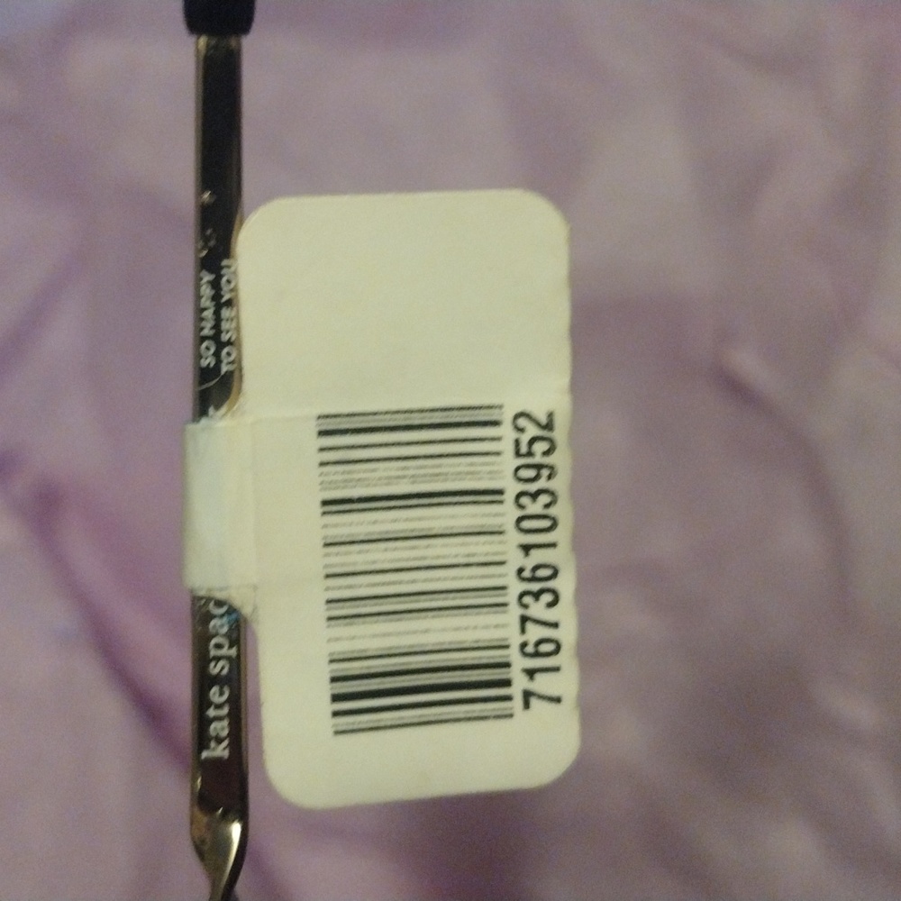 NWT Kate Spade glasses, Jailene black silver - Picture 5 of 7
